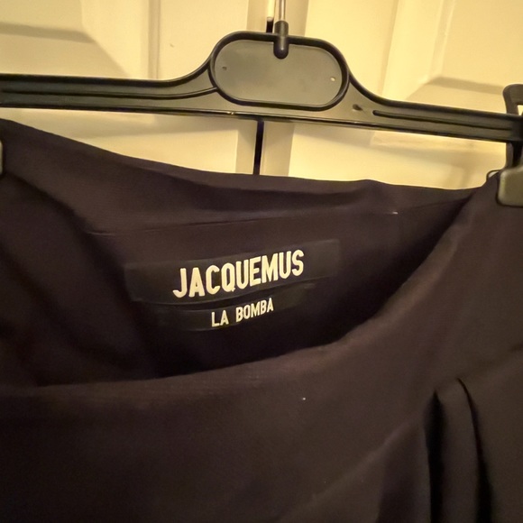 Jacquemus black voluminous midi skirt - Picture 2 of 3